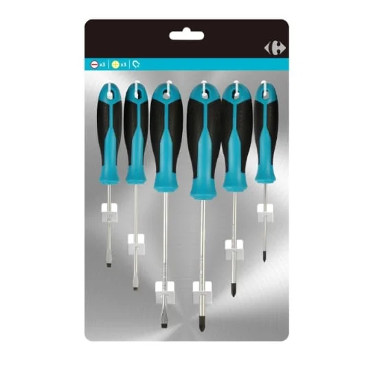 Set tournevis x6