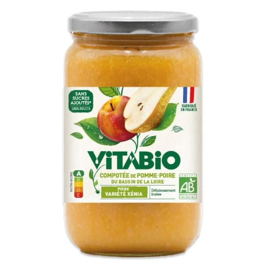 Compotée de pomme poire