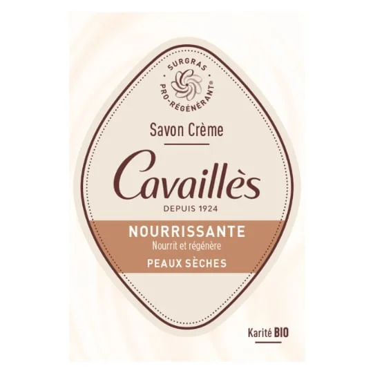 Savon Solide Nourrit & Régénère Peaux Sèches Karité Bio