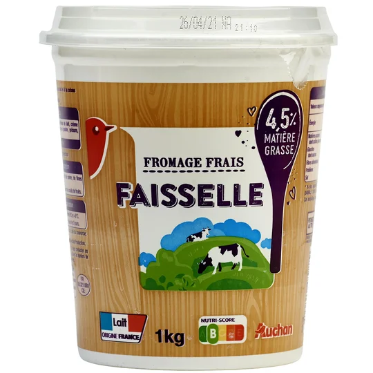 Faisselle 4,5% MG