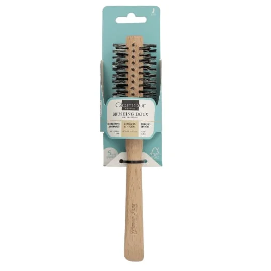 Brosse Cheveux Brushing Doux Sanglier & Nylon