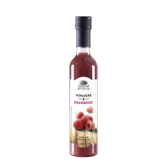 Préparation à base de vinaigre et de pulpe de framboise