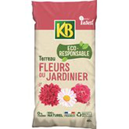 Terreau fleurs du jardinier KB Eco-responsable