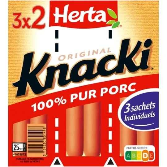 Saucisses 100% Pur Porc