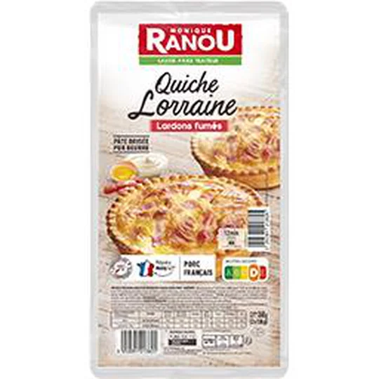 Quiche Lorraine lardons fumés