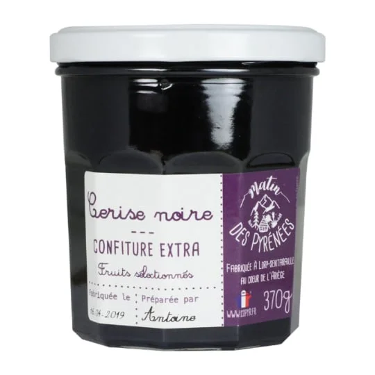 Confiture cerise noire