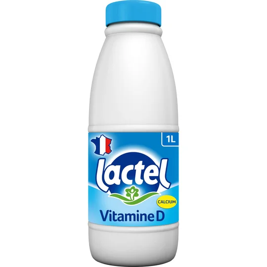 Lait demi-écrémé Avec vitamine D