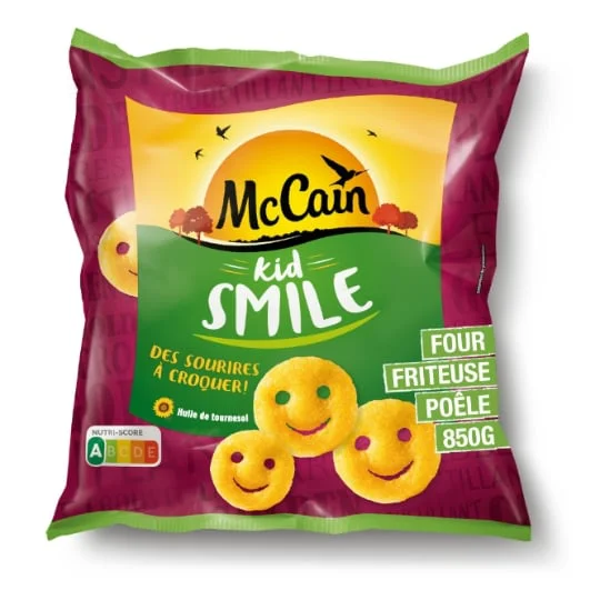 Potatoes kid smile