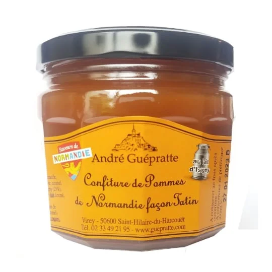 Confiture de pomme de Normandie façon tatin