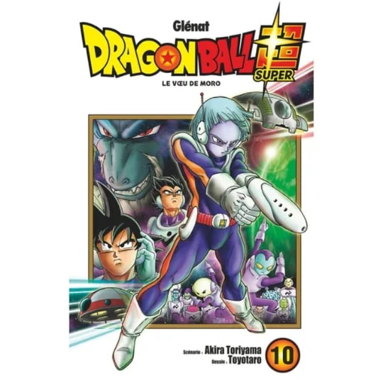 Manga Dragon Ball Super Tome 10 - Le voeu de Moro