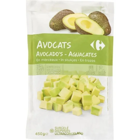Avocats en morceaux