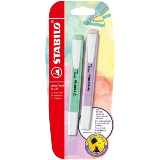 Surligneur Swing Cool pastel