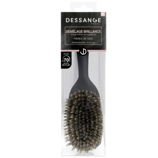 Brosse Capillaire Démêlage Brillance Tous Types de Cheveux Fibres de Soie