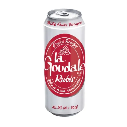 Bière fruits rouges rubis