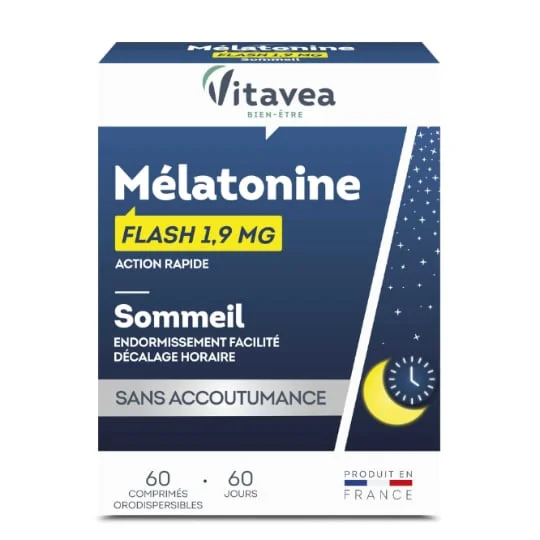 Complément alimentaire mélatonine flash