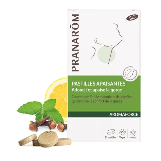 Pastilles Gorge Apaisantes Aromaforce Bio
