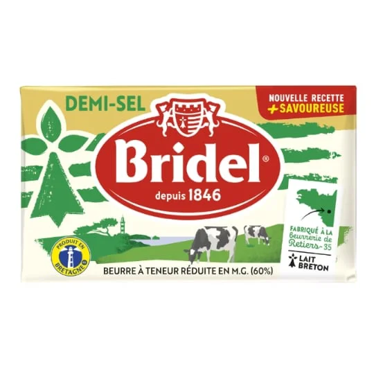 Beurre Demi-sel 60% Mat. Gr.