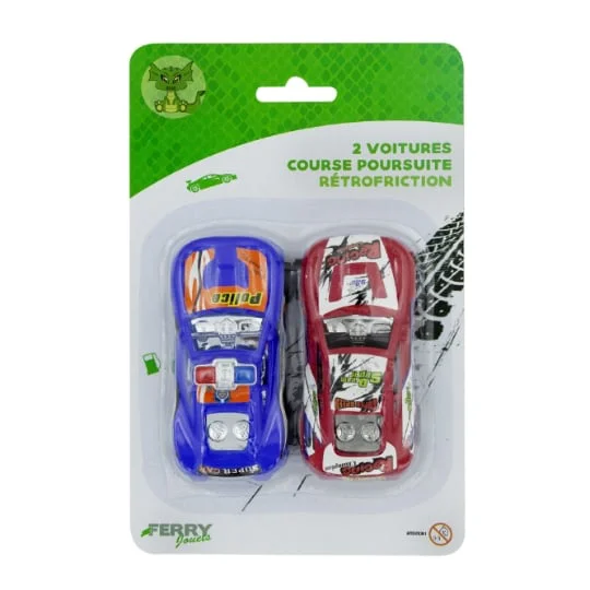 Voiture de course retrofriction