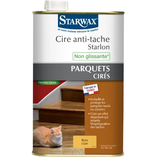 Cire Antitaches Bois Clairs