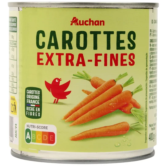 Carottes extra-fines