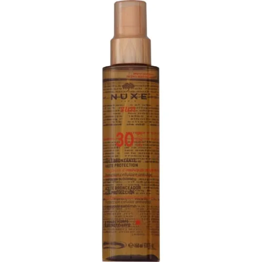 Huile bronzante Sun SPF 30 visage et corps