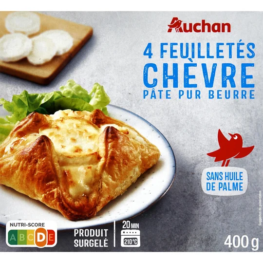 Feuilleté au chèvre