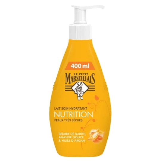 Lait Hydratant nutrition karité, argan et ama