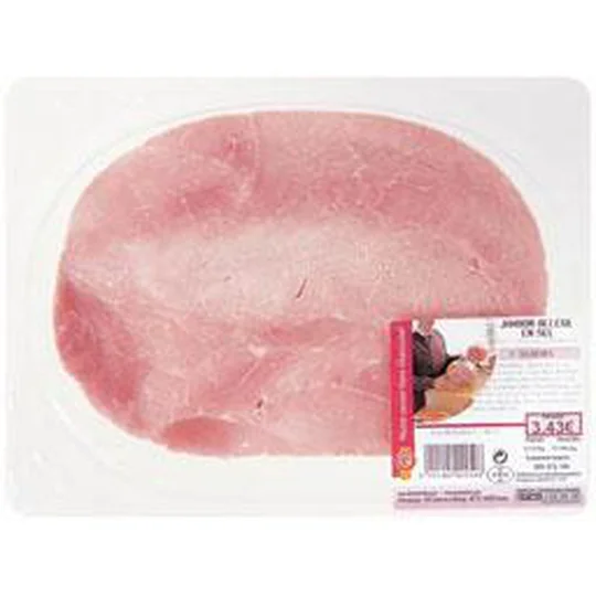 Jambon cuit supérieur allégé en sel, découenné dégraissé