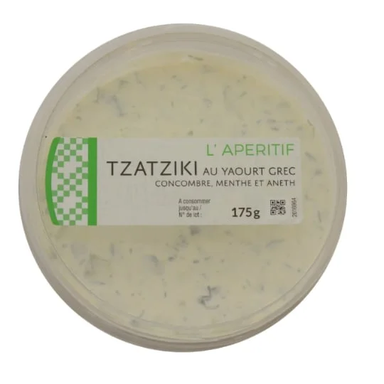 Tzatziki concombre menthe aneth