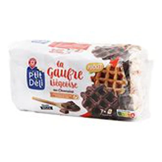 Gaufres liégoise Nappée chocolat - x7