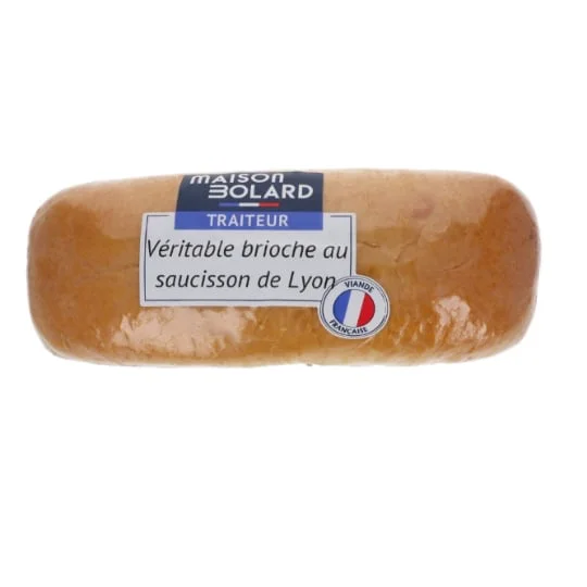 Brioche au saucisson de Lyon