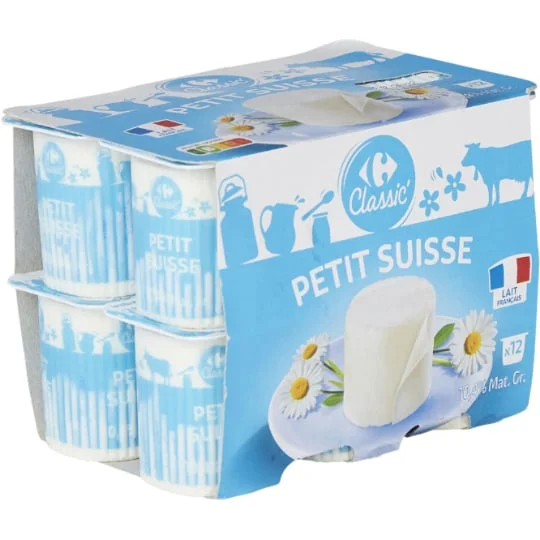 Petit suisse nature 10,4% MG