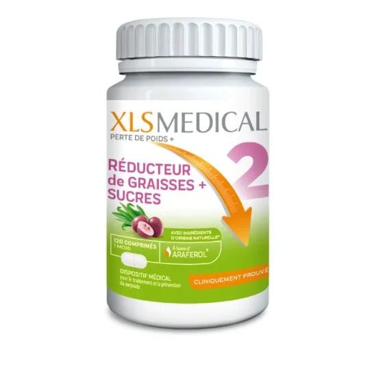 Complément Alimentaire Réducteur De Graisses + Sucres Perte De Poids+