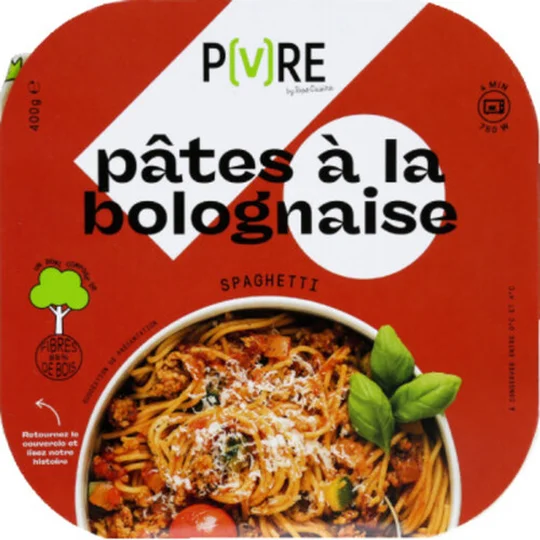 Pure spaghetti bolognese
