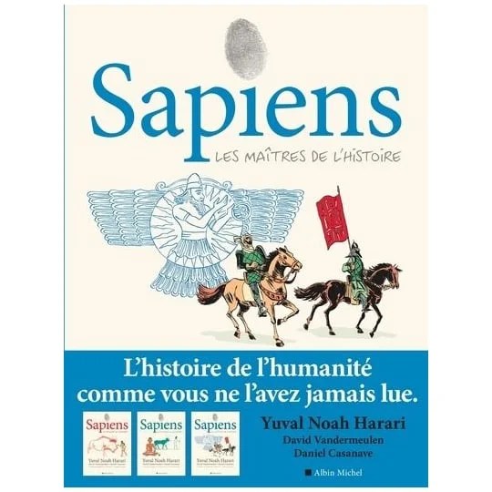 BD Sapiens Tome 03 - Les Maîtres de l'Histoire