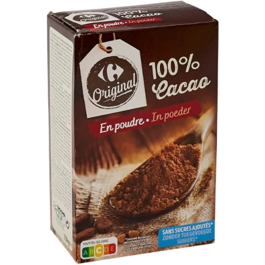 Cacao en poudre 100% cacao