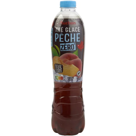 Thé glacé à la pêche light