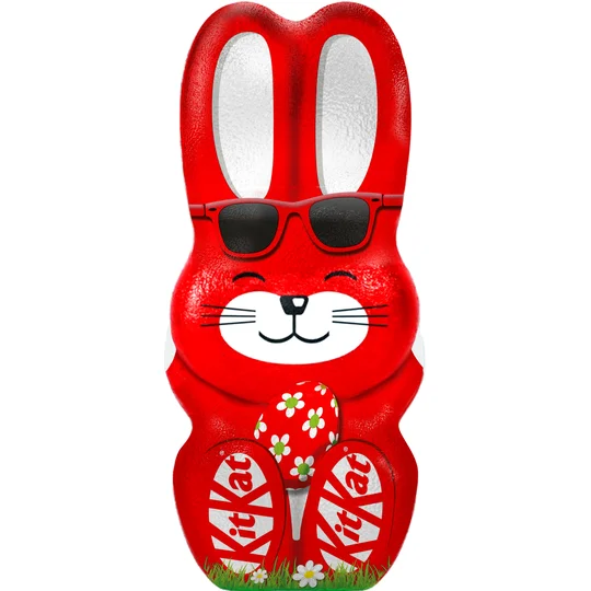 Moulage de pâques lapin en chocolat