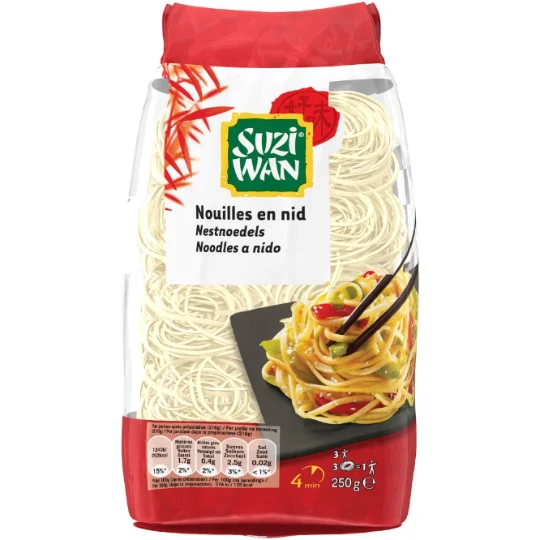 Nouilles chinoises En nid
