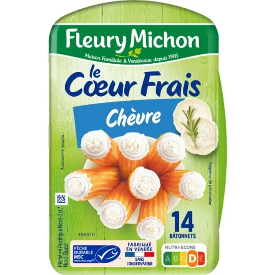 Surimi coeur frais chèvre