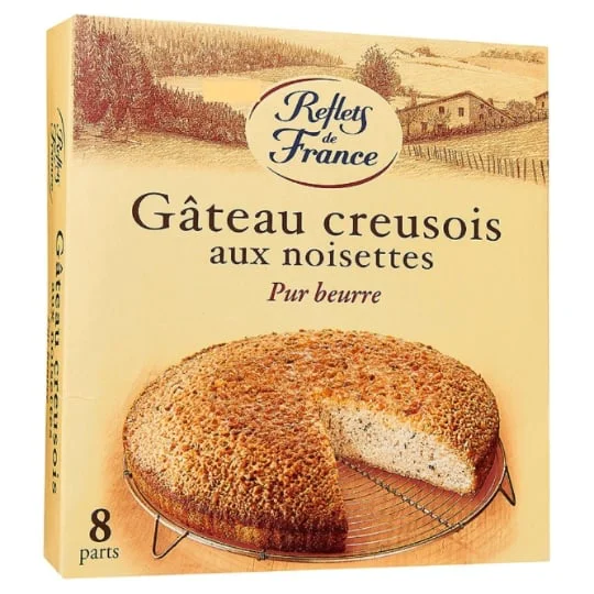 Gâteau creusois aux noisettes
