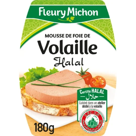 Mousse de foie halal volaille