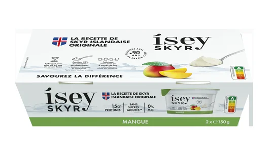 Yaourt Skyr 0% MG - Mangue