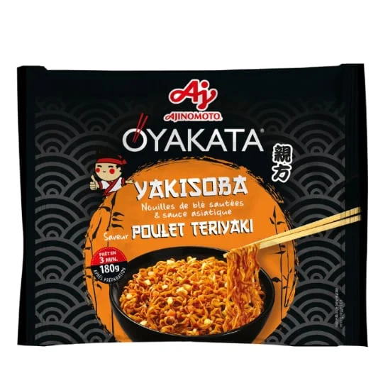Nouilles japonaises poulet teriyaki