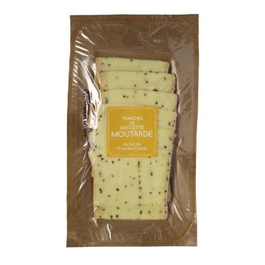 Fromage à raclette à la moutarde SAPIN D'OR