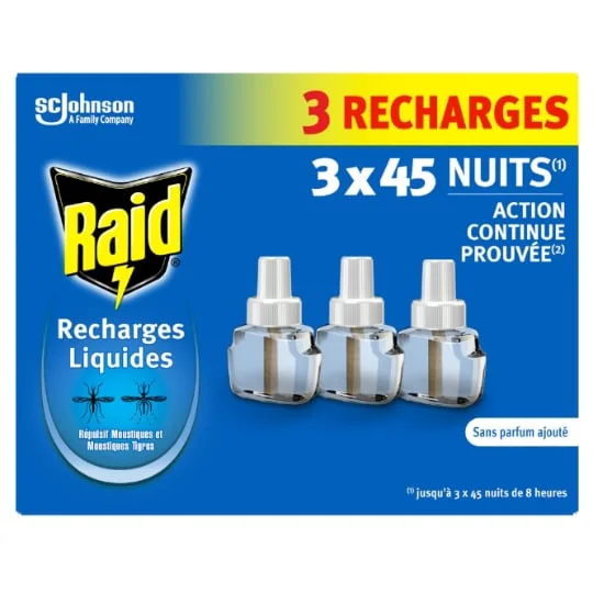 Recharge Répulsifs Moustiques