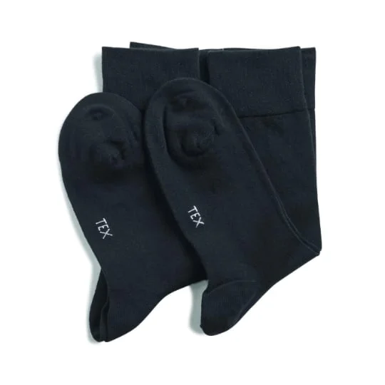 Mi-chaussettes homme noir T43/46