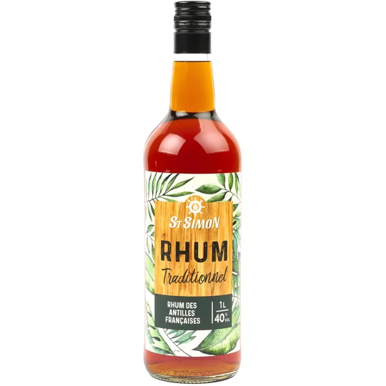 Rhum ambré 40%