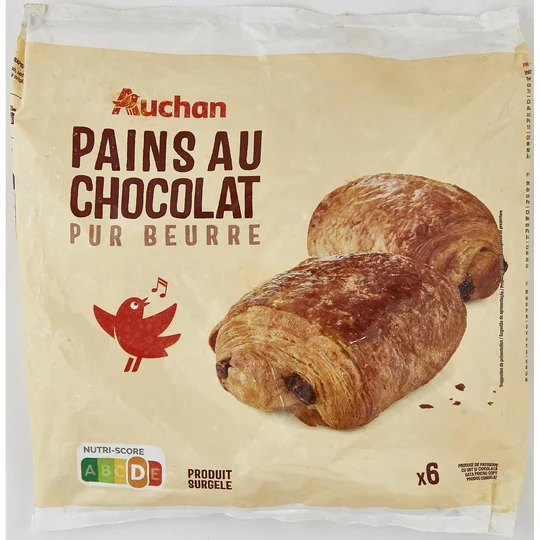 Pain au chocolat pur beurre