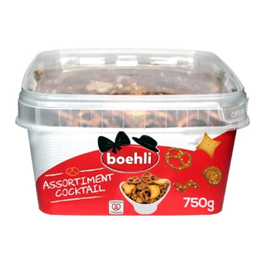 Biscuits apéritifs assortiment Cocktail